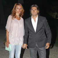 Toño Sanchís y Lorena Romero en el 47 cumpleaños de Terelu Campos