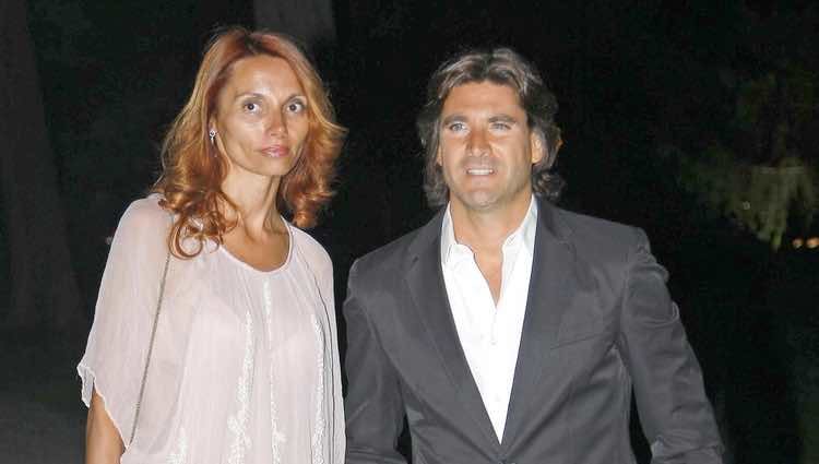 Toño Sanchís y Lorena Romero en el 47 cumpleaños de Terelu Campos