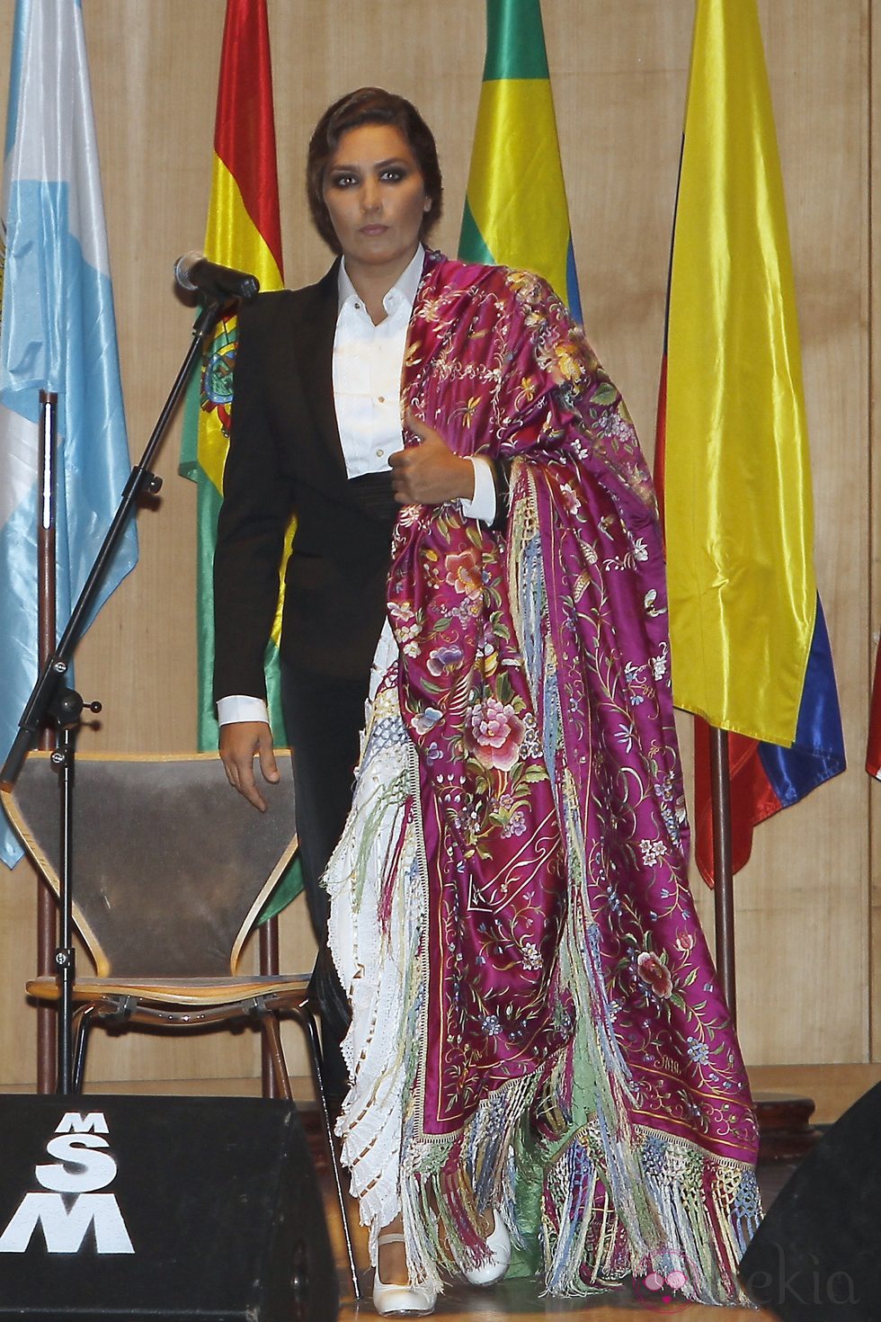 Estrella Morente cantó para los Príncipes de Asturias en Salamanca