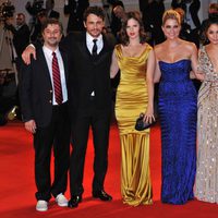 El reparto de 'Spring Breakers' en su estreno en la Mostra de Venecia 2012