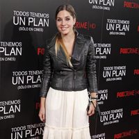 Leire Martínez en el estreno de 'Todos tenemos un plan'