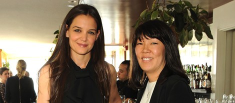 Katie Holmes y Jeanne Yang, compañeras en su firma de ropa