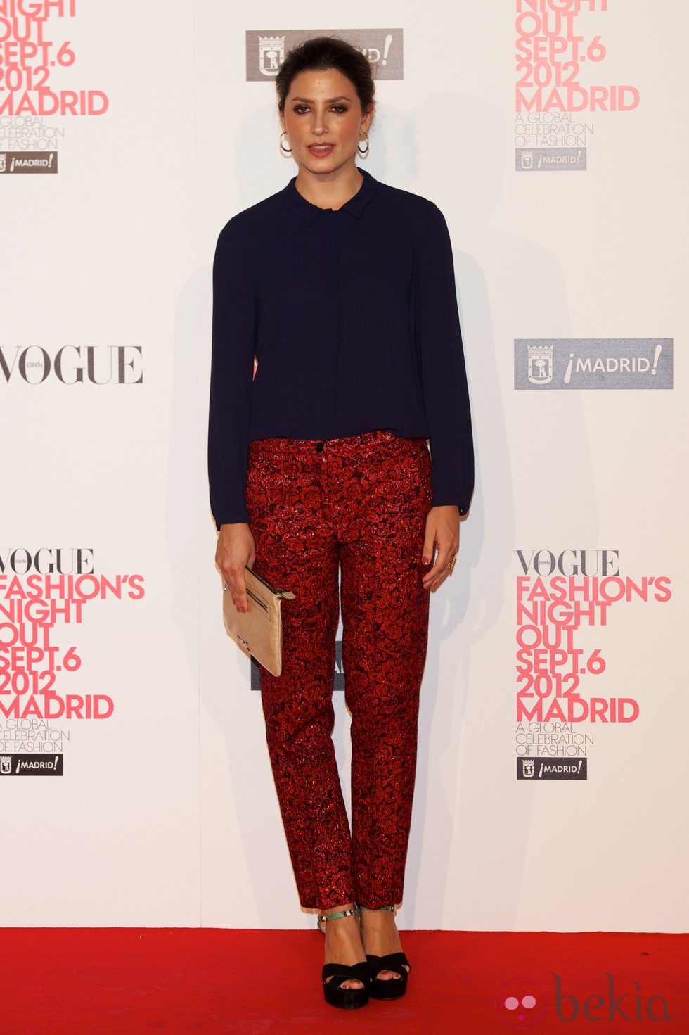 Bárbara Lennie en la Madrid Fashion's Night Out 2012