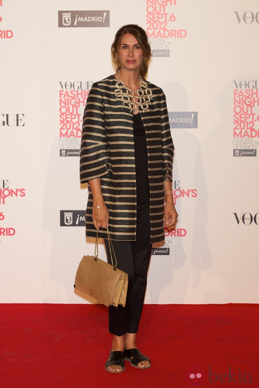 Ana García Siñeriz en la Madrid Fashion's Night Out 2012