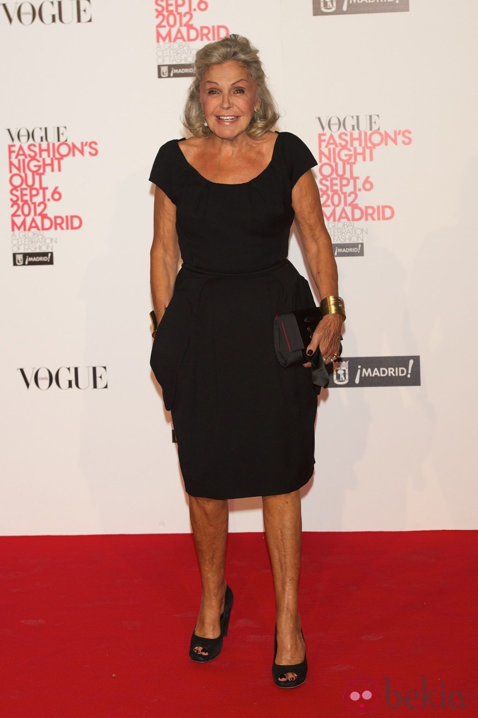 Beatriz de Orleans en la Madrid Fashion's Night Out 2012