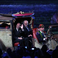 El Príncipe Eduardo y Sir Phillip Craven en la clausura de los Juegos Paralímpicos de Londres 2012