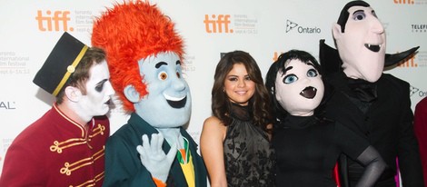 Selena Gomez durante la presentación de 'Hotel Transylvania' en el Festival de Toronto