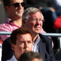 Alex Ferguson, manager del Manchester United, en la final del Grand Slam en el US Open 2012