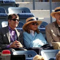 Sean Connery en la final del Grand Slam del US Open 2012