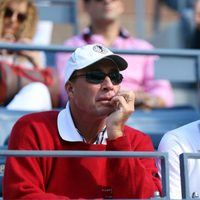 Daniel Vallverdu e Ivan Lendl en la final del Grand Slam del US Open 2012