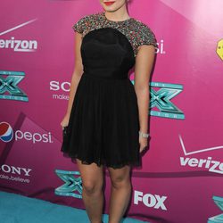 Demi Lovato en el estreno de la nueva temporada de 'X Factor'