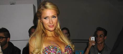 Paris Hilton en el front row de la Semana de la Moda de Nueva York