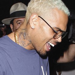 Chris Brown con su nuevo tatuaje