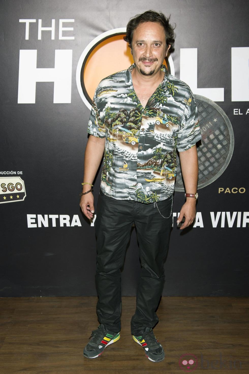 Luis Callejo en el estreno de la nueva temporada de 'The Hole'