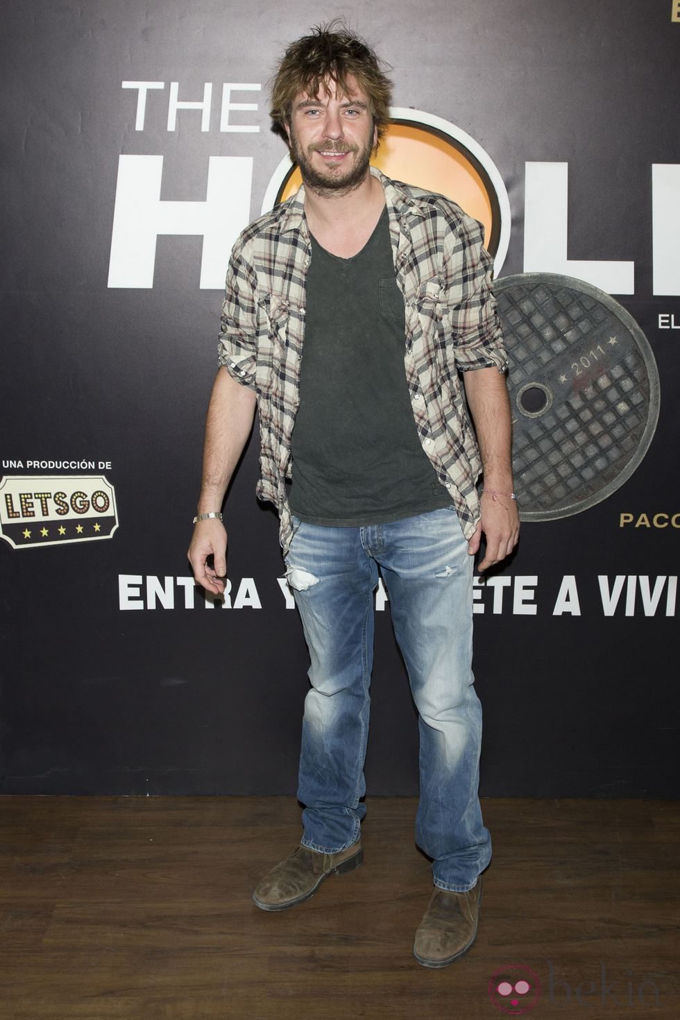 Javier Collado en el estreno de la nueva temporada de 'The Hole'