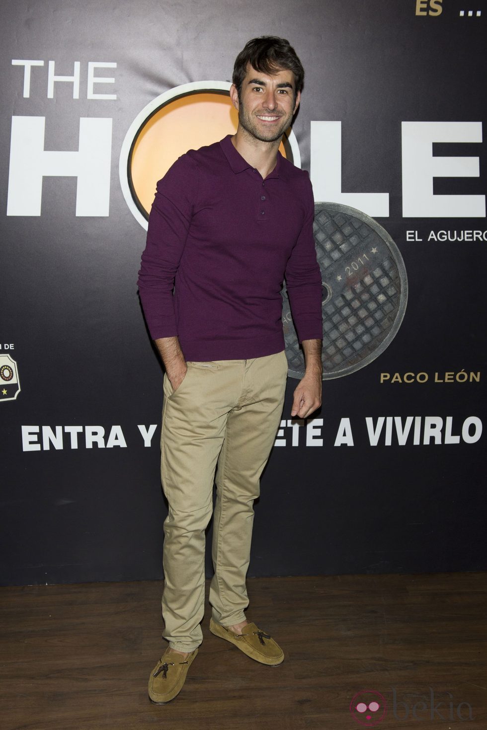 Daniel Muriel en el estreno de la nueva temporada de 'The Hole'