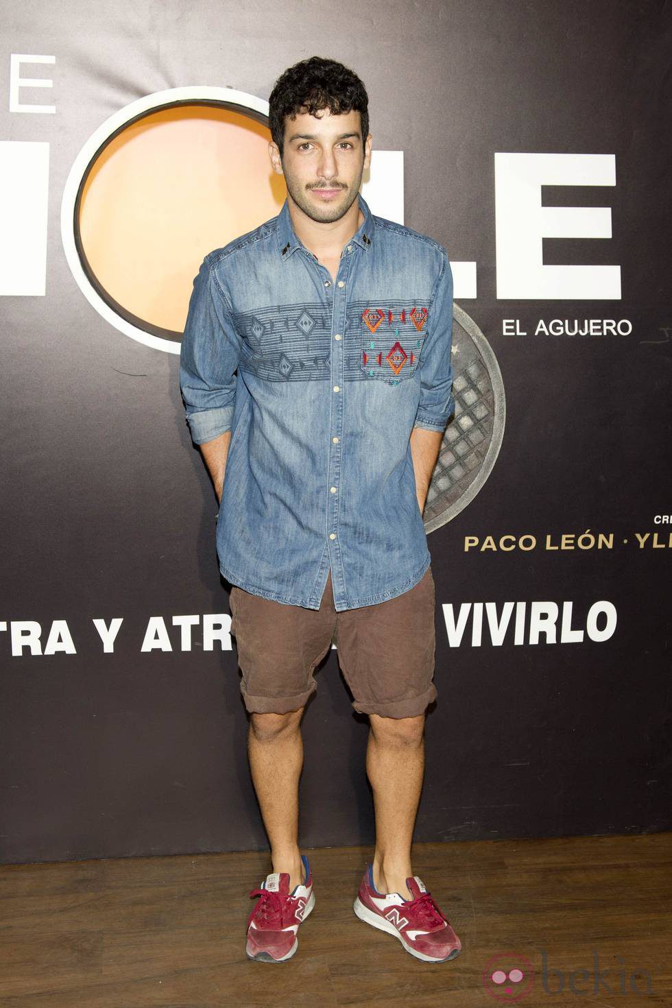 Jonás Berami en el estreno de la nueva temporada de 'The Hole'