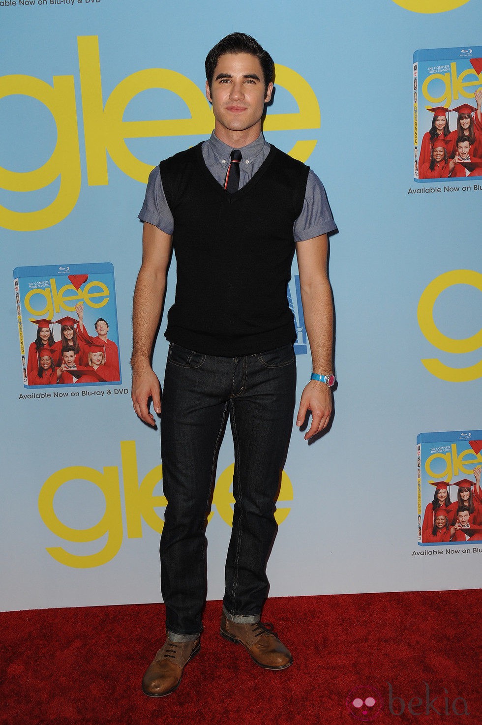 Darren Criss presenta la cuarta temporada de 'Glee'