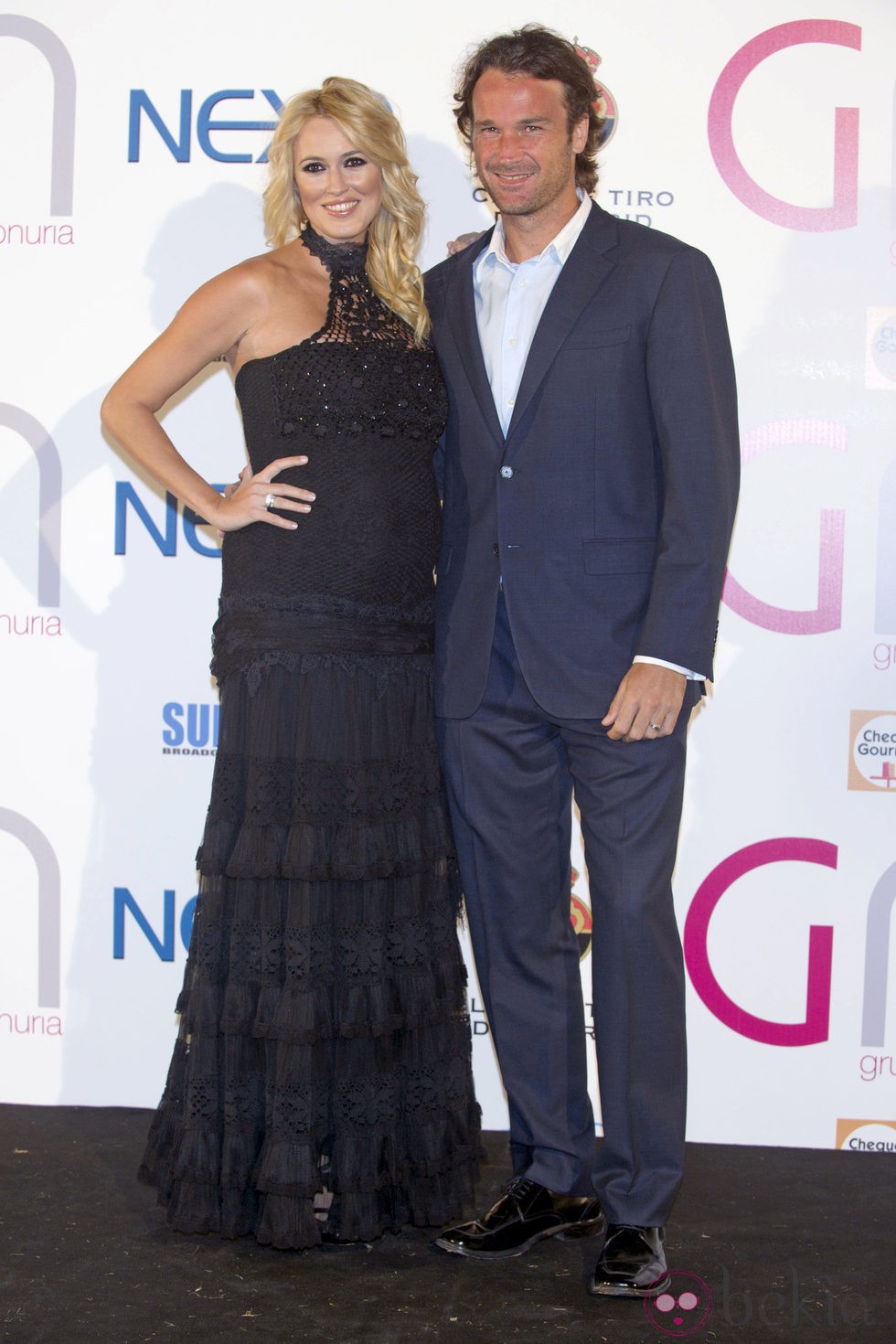 Carolina Cerezuela y Carlos Moyá en los Premios Nexo 2012