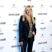 Marta Robles en la apertura de una tienda de Roberto Cavalli en Madrid