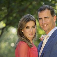 Los Príncipes Felipe y Letizia