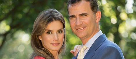 Los Príncipes Felipe y Letizia