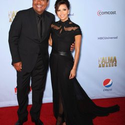 Eva Longoria y George Lopez, los presentadores de los Premios Alma 2012