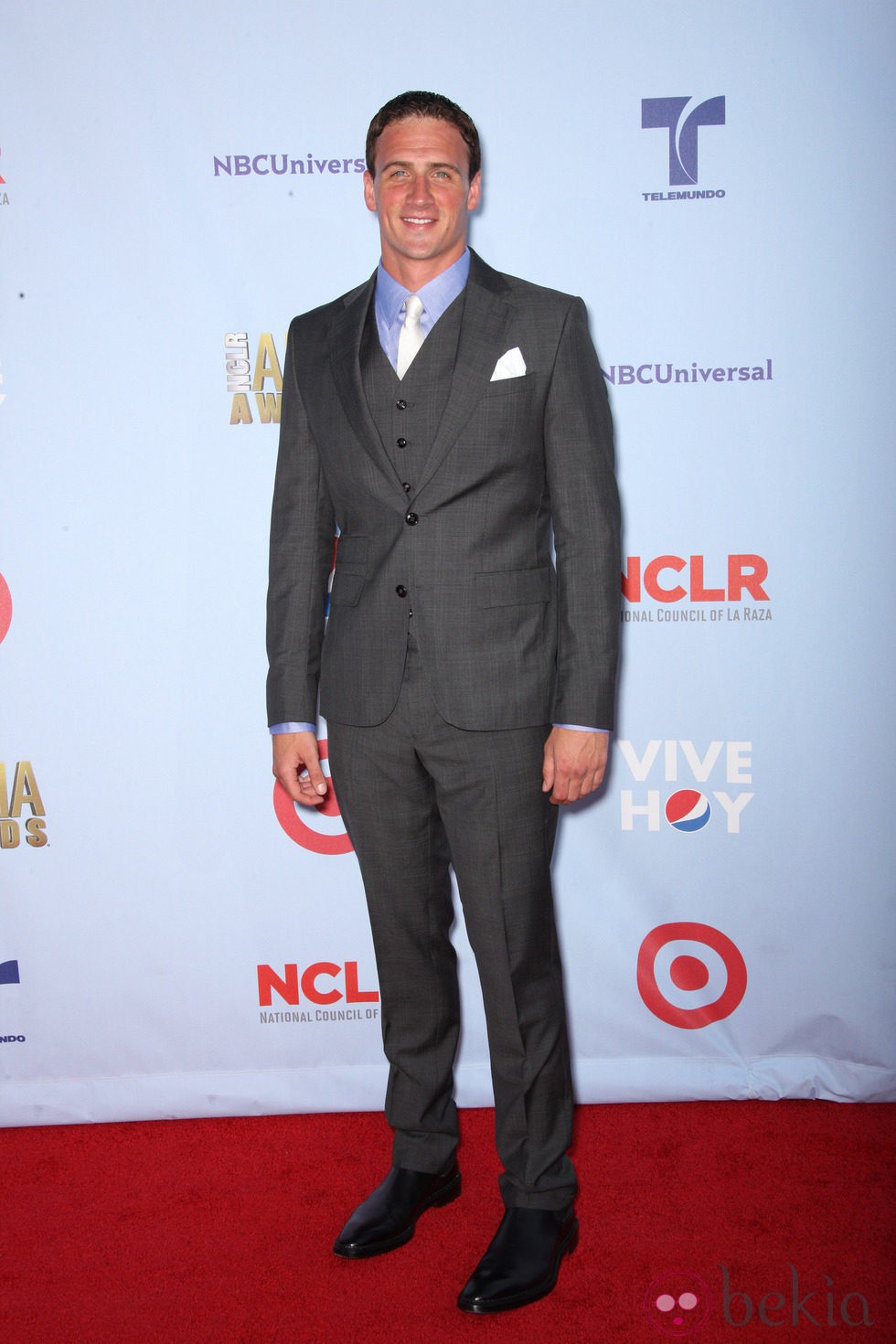 Ryan Lochte en los Premios Alma 2012