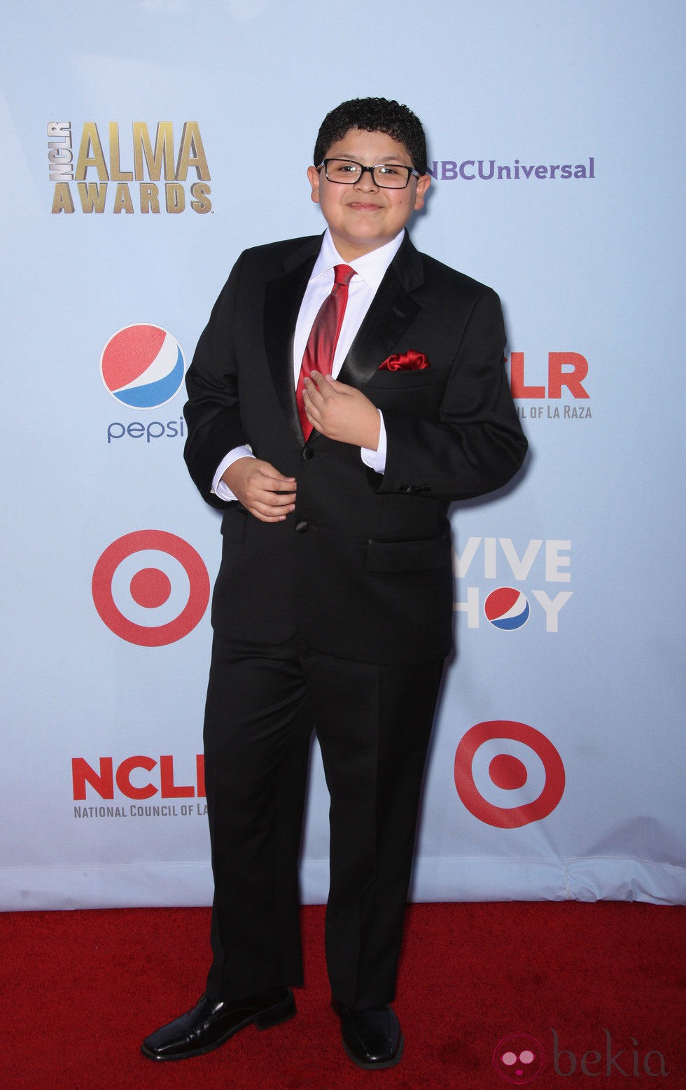 Rico Rodríguez en los Premios Alma 2012