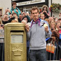 Andy Murray recibe un homenaje en su ciudad natal