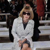 Anna Wintour en el front row de la Semana de la Moda de Londres primavera/verano 2013