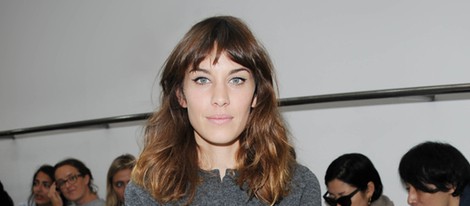 Alexa Chung en la Semana de la Moda de Londres primavera/verano 2013