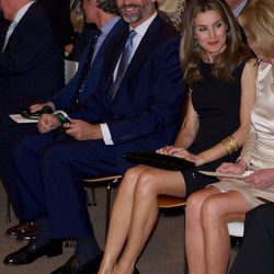 Los Príncipes Felipe y Letizia en el 50º aniversario del Círculo de Lectores