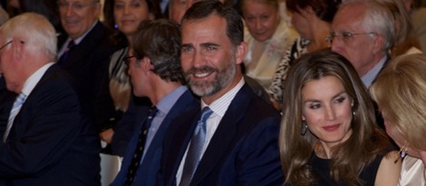 Los Príncipes Felipe y Letizia en el 50º aniversario del Círculo de Lectores