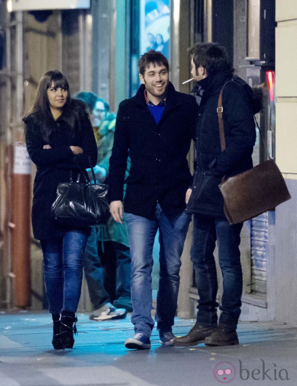 Cristina Pedroche y Dani Martínez paseando por Madrid