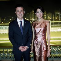 Federico y Mary de Dinamarca en una cena con empresarios en Brasil