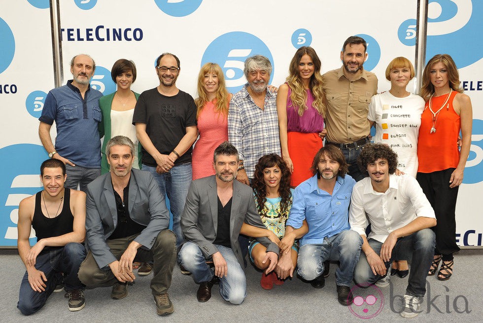 Casi todo el elenco de la serie 'La que se avecina'