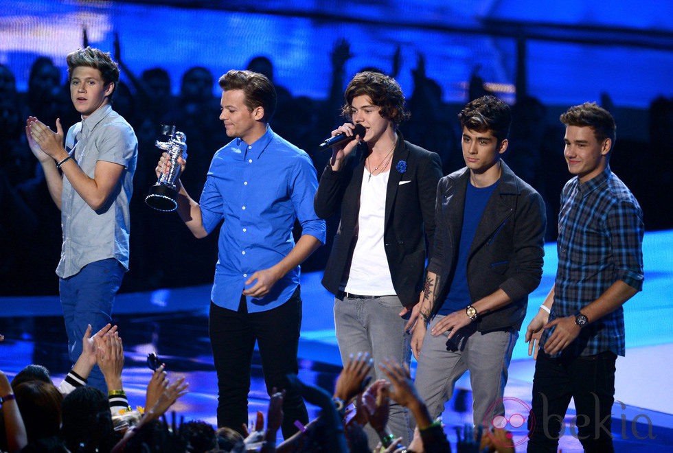 One Direction en los MTV Video Music Awards 2012