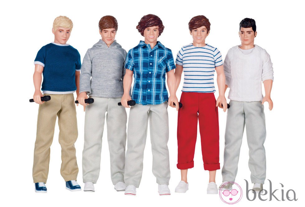 Los muñecos de los chicos de One Direction