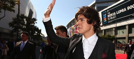 Harry Styles llega a los MTV Video Music Awards 2012