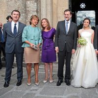 Foto de familia de la boda del hijo de Alberto Ruiz Gallardón