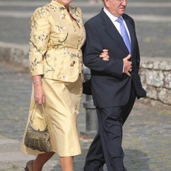 Isidoro Álvarez en la boda del hijo de Gallardón