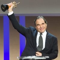 Oliver Stone con el Premio Donostia en el Festival de Cine de San Sebastián 2012