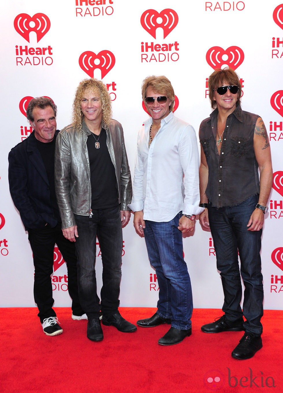 Bon Jovi en el festival de música IHeartRadio 2012