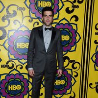 Zachary Quinto en la fiesta celebrada por la HBO tras los Premios Emmy 2012