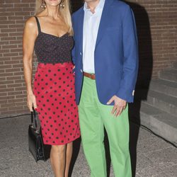 Carmen Lomana y Ángel Casaña en el cumpleaños de Emiliano Suárez