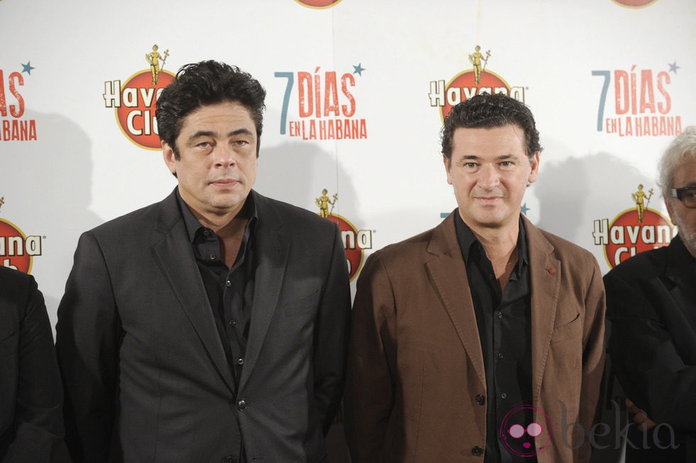 Benicio del Toro y Julio Medem presentan '7 días en La Habana' en el Festival de San Sebastián 2012