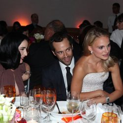 Natalie Portman, Benjamin Millepied y Dita Von Teese tras el estreno de 'L.A. Dance Project'