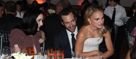 Natalie Portman, Benjamin Millepied y Dita Von Teese tras el estreno de 'L.A. Dance Project'