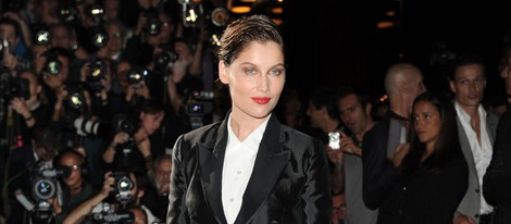 Laetitia Casta en el desfile de Dolce&Gabbana en la Semana de la Moda de Milán